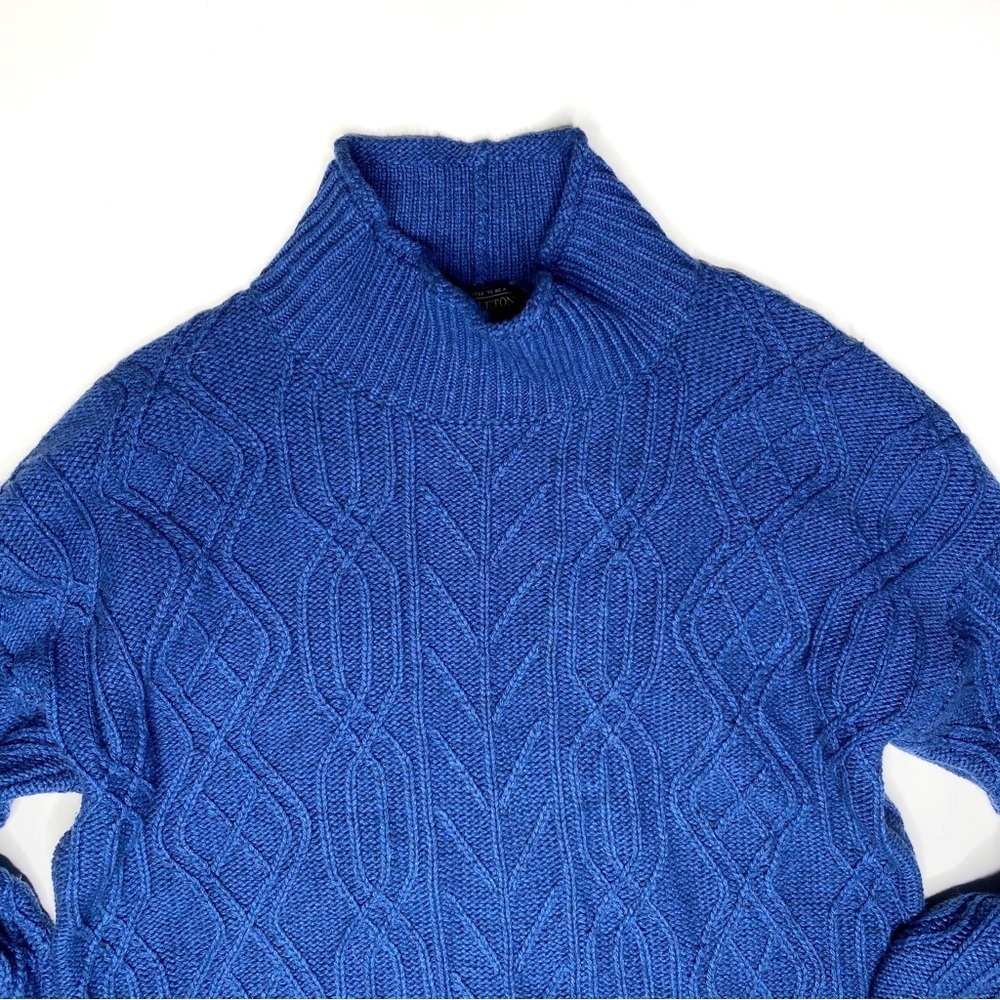 Pendleton Cableknit Mockneck Pullover Cableknit S… - image 2
